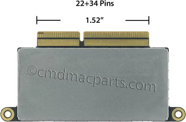 Alt view image 3 of 5 - Odyson - 256GB NVMe SSD Upgrade Kit Replacement for Apple MacBook Pro 13" A1708 Non-Touch Bar Models (Late 2016-Mid 2017)