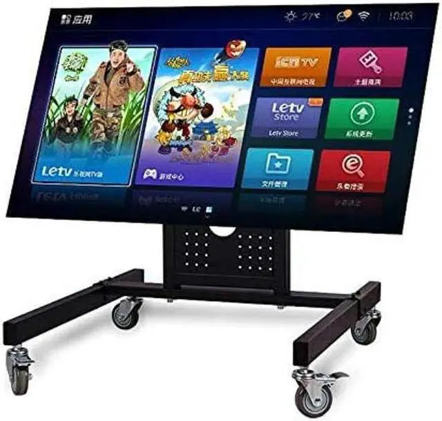 Main image of Rolling TV Mount Stand Trolley 32-65inch Plasma Screen LED LCD Monitor Low Height Stand Cart D750