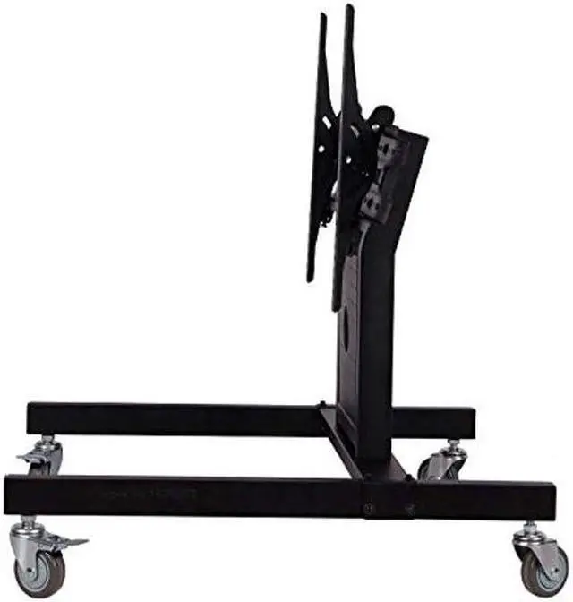 Alt view image 3 of 5 - Rolling TV Mount Stand Trolley 32-65inch Plasma Screen LED LCD Monitor Low Height Stand Cart D750
