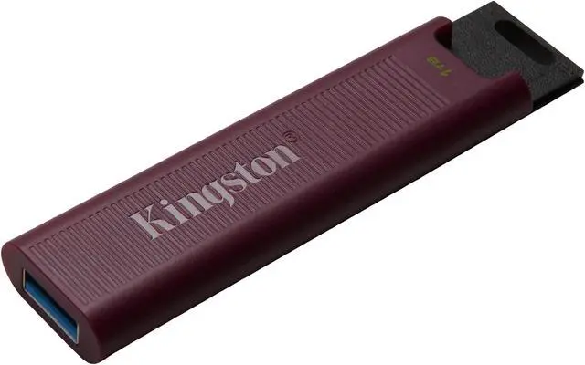 Alt view image 2 of 5 - Kingston DataTraveler Max Type-A 1TB High Performance USB Flash Drive USB 3.2 Gen 2 Up to 1000 MB/s Sliding Cap Design DTMAXA/1TB