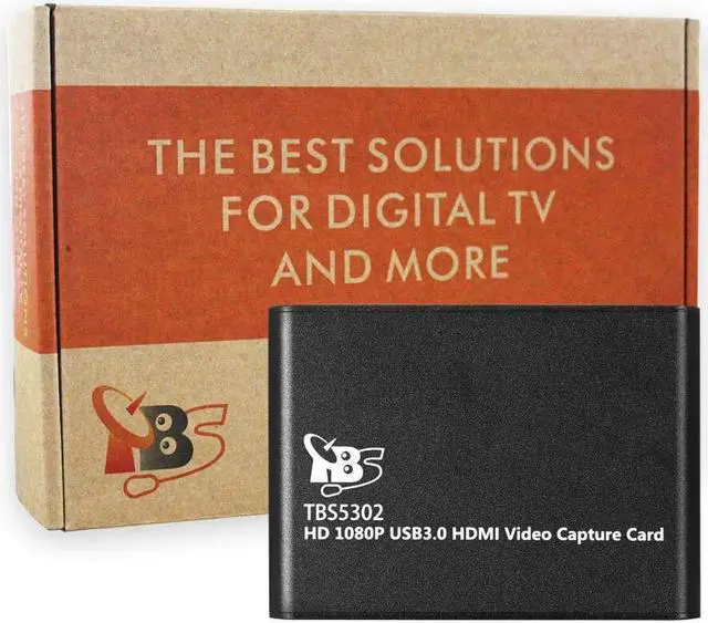 Alt view image 5 of 5 - TBS5302 1080P USB3.0 HDMI Video Capture Card with HDMI 1.4 Support Windows 8/10