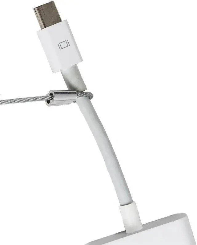 Alt view image 3 of 5 - TetherTies Cable Organization, DIY Tether Kit - Customizable Cable Tethers for Computers, Adapters & Dongles - Easy Self Installation Tether Cables with Free Crimping Tool (Silver 60 Pk, 12 inch)