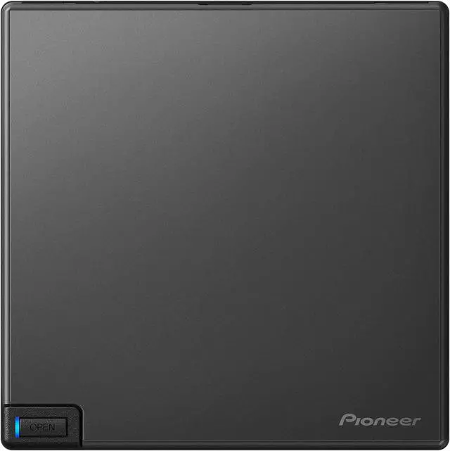 Alt view image 2 of 5 - Pioneer External Blu-ray Drive BDR-XD08B USB 3.2 Gen1 (USB Type-C) / 2.0 Slim Portable BD/DVD/CD Writer, black