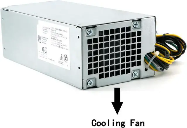 Alt view image 3 of 5 - Ptcliss 360Watts H360EGM-00 VM8KR Power Supply Compatible with Dell Optiplex 3050 7050 7060 MT Vostro 3668 3669 SFF H360EGM-00 L360EGM-00 0VM8KR 8HKG7