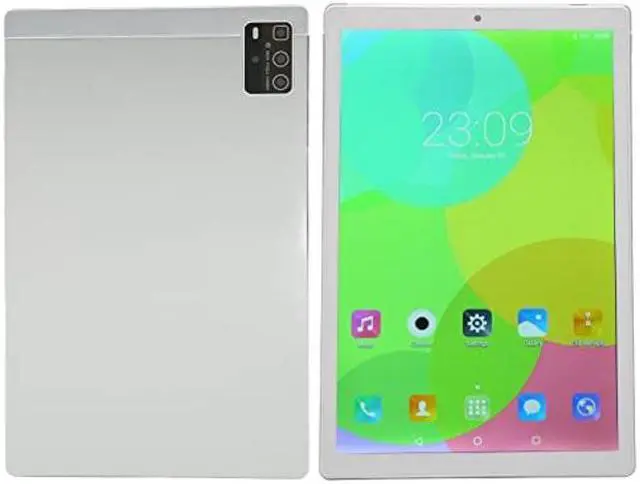 Main image of 10in Tablet - 6GB 128GB ROM, 2560x1600 Touchscreen 2.4G 5G Tablet with Dual Speakers 8 Core CPU Calling Tablet with 5MP 8MP Dual Camera for 11, Silver