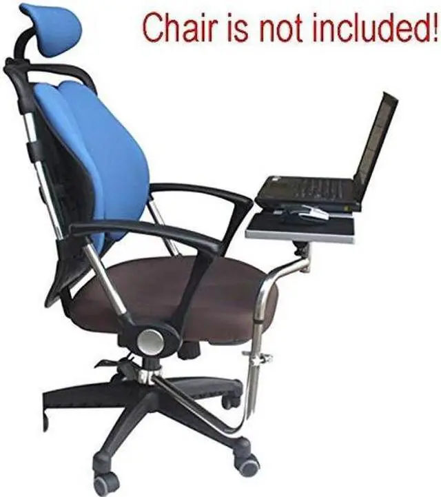 Alt view image 2 of 5 - MagicHold Ergonomic Keyboard Laptop Tablet Mouse Stand Holder Mount for Workstation Video Gaming,Silver