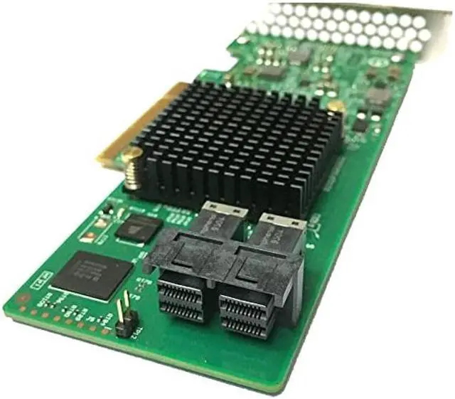Alt view image 5 of 5 - LSI 9300-8i RAID Controller Card PCI E 3.0 12Gbps HBA IT Mode ZFS FreeNAS unRAID + 2 SFF-8643 SATA Cable RAID Expander