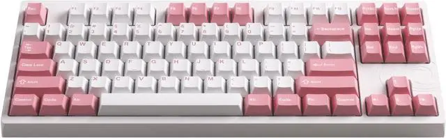 Main image of VORTEXKEYBOARD Multix TKL, Spring(Pink), Cherry Profile Double Shot keycap, Hot swappable, programable, Supports Mac and Windows(Cherry MX Blue)