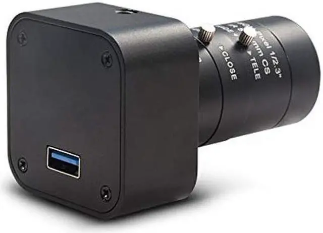 Alt view image 4 of 5 - MOKOSE HD Webcam USB 3840 x 2160 Digital Industrial Camera with CS-Mount 5-50mm Telephoto Zoom Manual Lens UVC Free Drive.