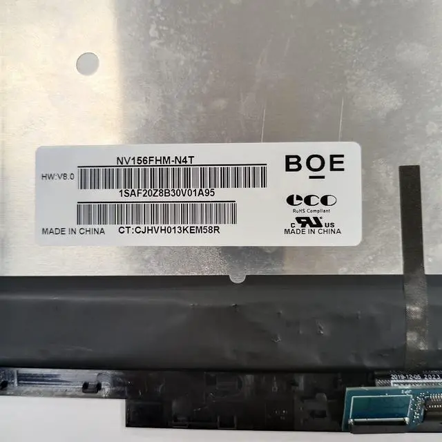 Alt view image 5 of 5 - wzqrps Replacement Laptop LCD LED FHD Touch Screen Digitizer Display Assembly for HP Envy X360 15T-ED 15M-ED 15-ED 15T-ED L93182-001 L93180-001