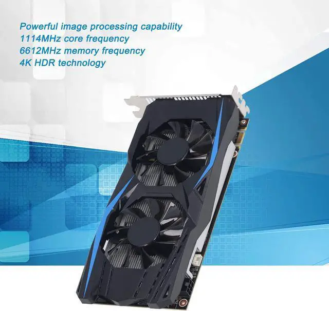 Alt view image 3 of 5 - GTX 950 Graphics Card, 2GB GDDR5 128Bit Computer PC Gaming Video GPU Graphics Card, PCI Express 3.0 x 16, DVI,Display Port, HDMI, 4K HDR, Fan