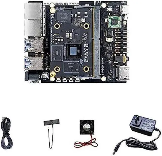 Main image of youyeetoo Licheepi 4A RISC-V Single Board Computer - RISC-V Laptop CPU TH1520 @ 2.0 GHz - 4 TOPS @ INT8 (1GHz)- 8GB/16GB RAM- 32GB/128GB eMMC (Pi 4A 8+32GB)