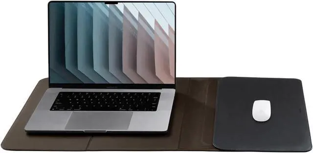 Main image of Orbitkey Hybrid Laptop Sleeve | Portable Desk Mat and Laptop Sleeve (Black, 16")