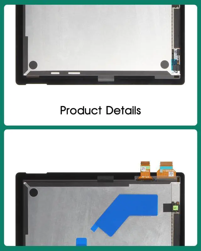 Alt view image 5 of 5 - for Microsoft Surface Pro 5 Screen Replacement for Microsoft Surface Pro 5 LCD Touch Screen LP123WQ1 for Microsoft Surface Pro 5 1796 Digitizer Screen Display Assembly Repair Kits V1.0 6870S-2403A