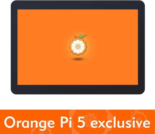 Alt view image 3 of 4 - Orange Pi 5 8GB Rockchip RK3588S 8-Core 64 Bit Single Board Computer(Pi 5 10.1" Screen)