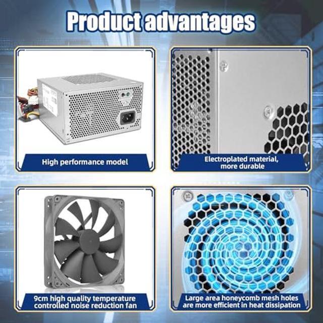 Alt view image 5 of 5 - Upgraded HU460AM-01 WC1T4 D460AM-03 460W Power Supply Compatible with Dell XPS 8930 8920 8910 8900 8700 8300 Alien-Ware Aurora R5 Replacement DPS-460DB-15 AC460AM-01 WY7XX WC1T4 D460AM-03 L350AM-00