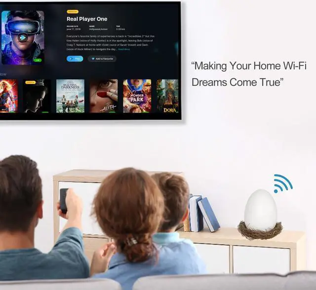 Alt view image 2 of 5 - TODAAIR AC1200 WiFi Extender | Easter WiFi Egg Up to 1200Mbps Dual Band Repeater | Connect 30+ Devices | 3300 Sq. ft Coverage | Support Repeater & AP Mode