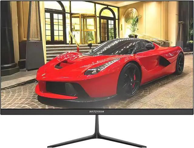 Main image of Watchman WM-ND2200 Ultra-Thin Borderless 22" LED Monitor, TFT LED, 1920x1080 Resolution, 17:9 Aspect Ratio, 6.5ms Response Time; VGA and HMDI Inputs, Metal and ABS Housing