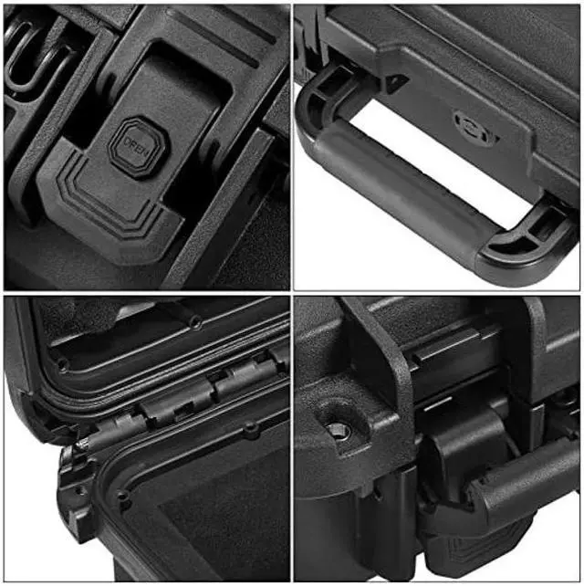 Alt view image 4 of 5 - WPGEAR Waterproof Toploader Storage Box for 3" x 4" Rigid Card Holder, Trading Card Case Holds 600 35PT Toploaders, Fit Sport Card with One Touch Magnetic Card Holder