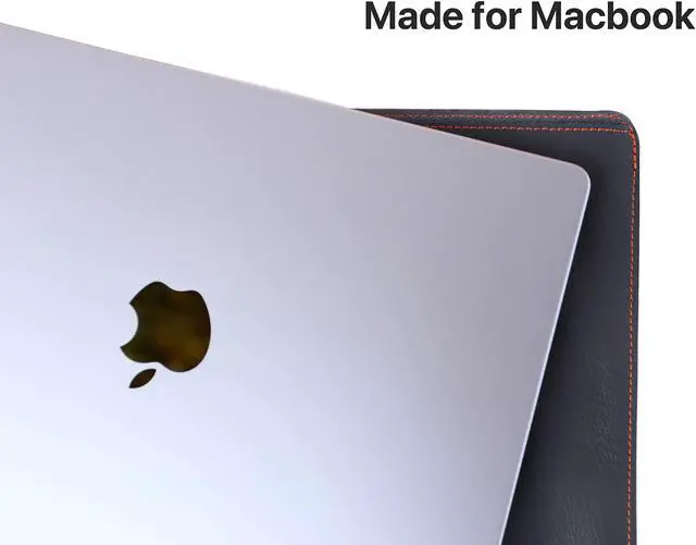 Alt view image 5 of 5 - YuKa MacBook Sleeve Case, Genuine Leather, Made in Japan, Simple, Slim, Soft (Air/Pro 13-Inch)