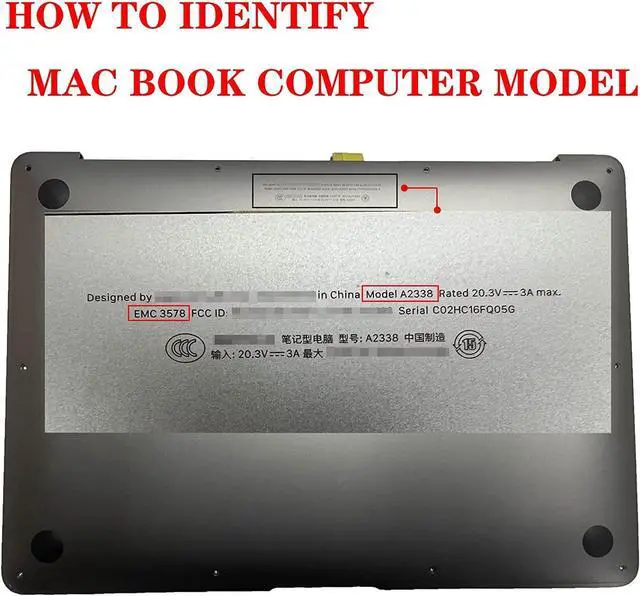 Alt view image 5 of 5 - Areiliya Screen Replacement for MacBook Pro 13.3" A1706 A1708 Late 2016 Mid 2017 EMC 3071 EMC 3163 EMC 2978 EMC 3164 Retina Full LCD Display Assembly 2560x1600 (Gray)