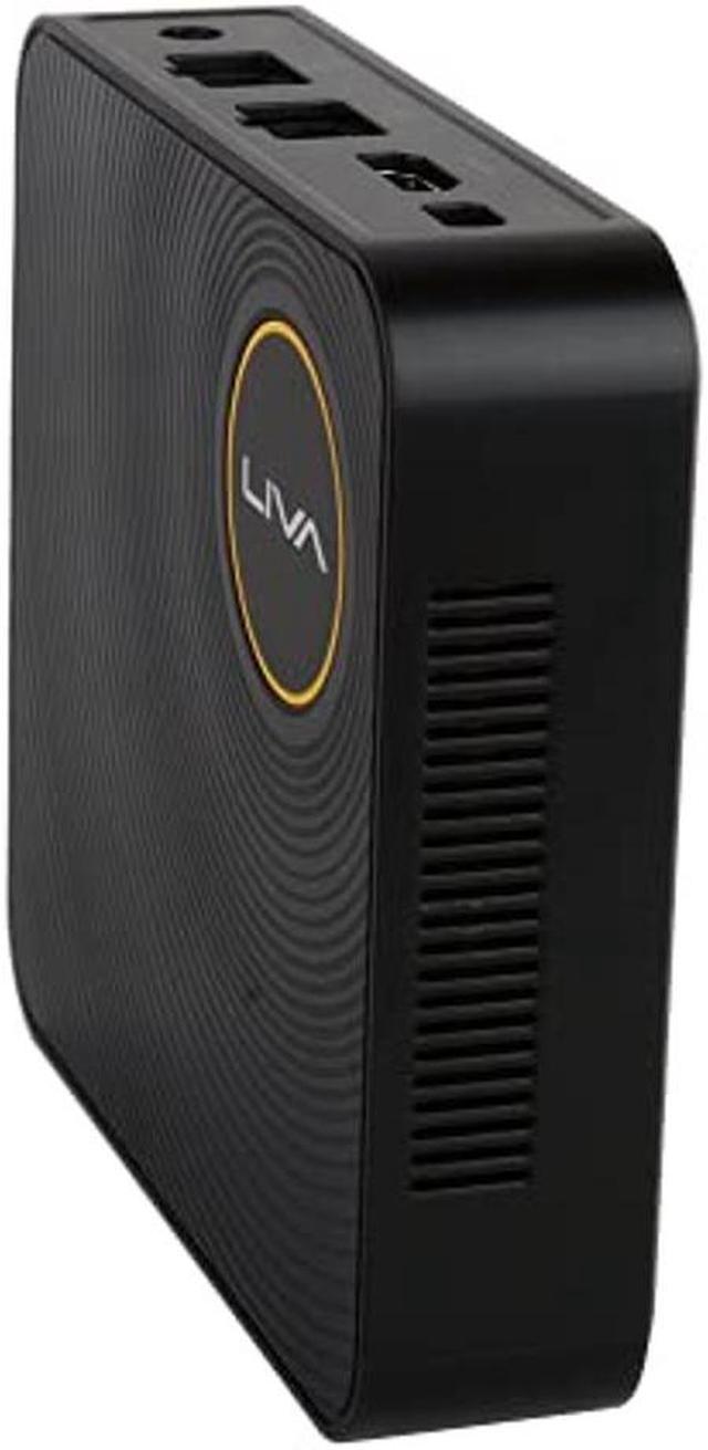 ECS Elitegroup Liva Z Mini PC Computer Intel Celeron N3350 Dual-core, 4GB  DDR3L/64GB eMMC, Type C Port, 4K@60Hz HDMI+mDP, WiFi, Ethernet, Dual  Monitor Support (Liva Z N3350), Black - Newegg.com