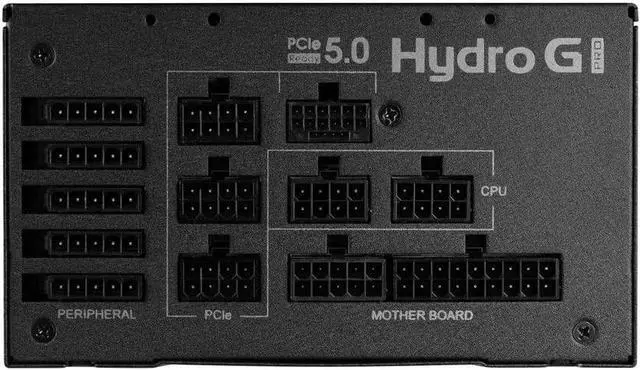 Alt view image 5 of 5 - FSP Hydro G PRO 1200W ATX 3.0 & PCIe 5.0 (Gen 5), 80 Plus Gold Full Modular Power Supply Active PFC Power Supply 10-Year Warranty Longer Lasting PSU (HG2-1200-G5T)