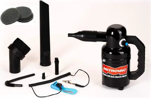 Main image of METROVAC ED-500-ESDV Variable Speed, Multi-Use Electronics and Computer Blower/Cleaner, Includes 3 Extra Filters