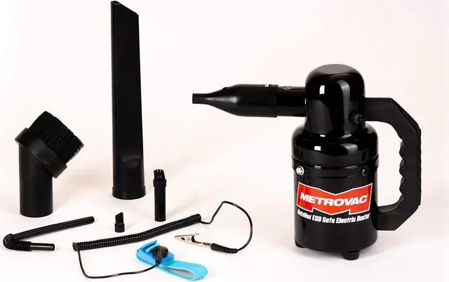 Alt view image 4 of 5 - METROVAC ED-500-ESDV Variable Speed, Multi-Use Electronics and Computer Blower/Cleaner, Includes 3 Extra Filters