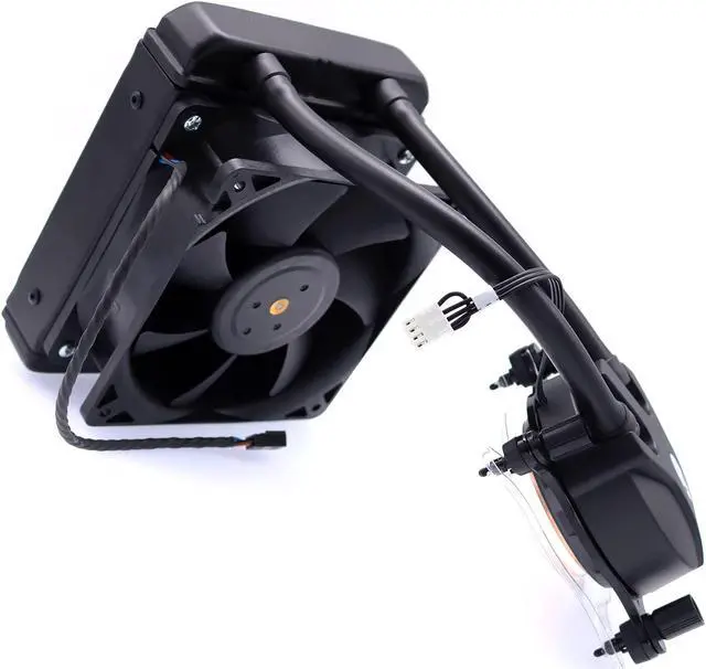 Alt view image 2 of 5 - Deal4GO Asetek Water CPU Fan & Liquid Cooling System L-Cooler 95W PP749 MH0HN for Dell Alienware Aurora R6 R7 R8 R9 R10 R11 R12 Desktop