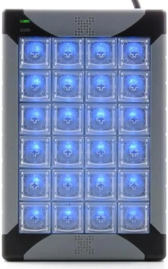 Main image of X-keys USB Programmable 24 Key KVM Keypad and Keyboard