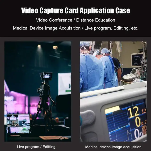 Alt view image 4 of 5 - SDTNOVA SDI to USB3.0 Video Lossless Capture 360MB/s for Windows Linux MAC OS 1080P 60fps UVC YUV422 PnP Broadcast Live Streaming Convert USB External 3G-SDI Video Capture Free Driver