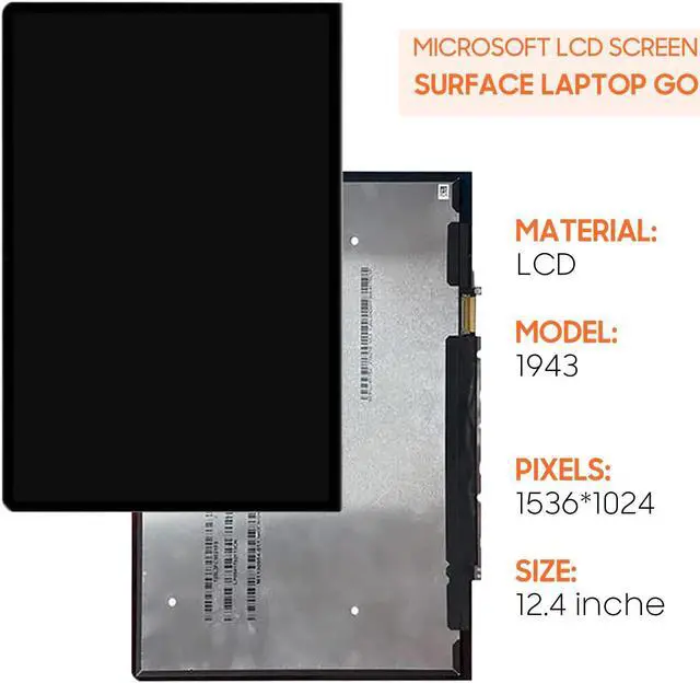 Alt view image 2 of 5 - Screen Replacement for Microsoft Surface Laptop Go 1943 LCD Display Touch Screen Digitizer Full Assembly,with Tools