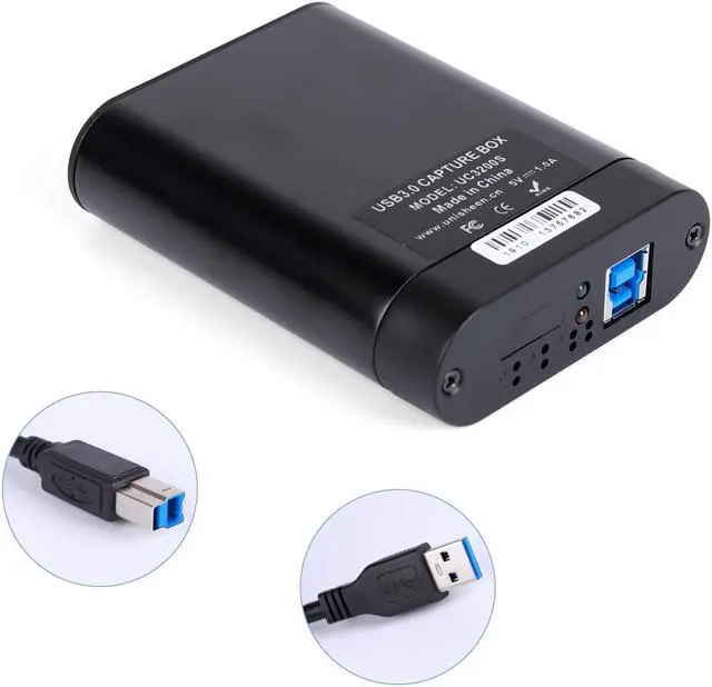 Alt view image 5 of 5 - UNISHEEN SDI to USB 3.0 Video Capture Card, 1080P 60 FHD Broadcast Live Stream and Game Stream, SDI to USB 3.0 Dongle HD 1080P Free Driver