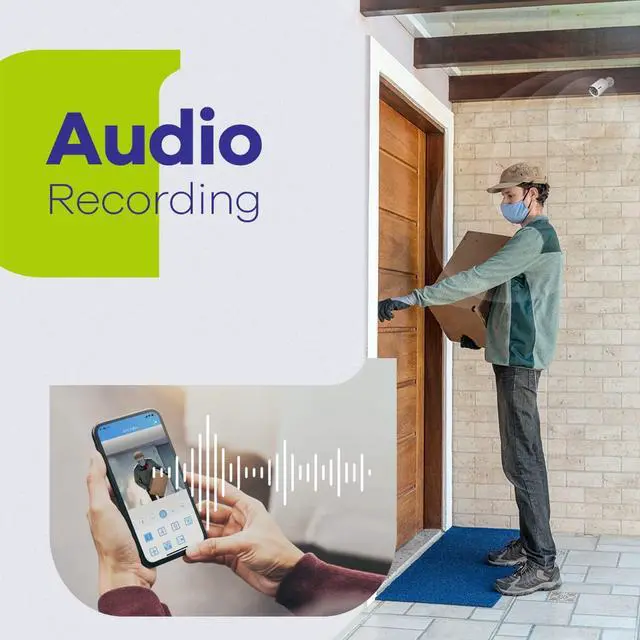 Alt view image 4 of 5 - SANNCE 8CH 4K PoE CCTV System with 4 * 3MP Outdoor Security IP Camera, Audio Recording, Metal Casing, P2P, Motion Alert and Screenshot, NO HDD