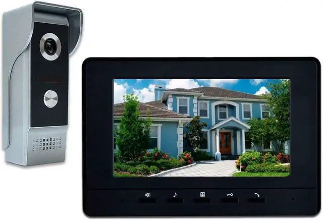 Alt view image 2 of 5 - AMOCAM Video Intercom System and Electric Electronic Door Lock and K80 12V Power Supply Control and 150FT Wire/Cable