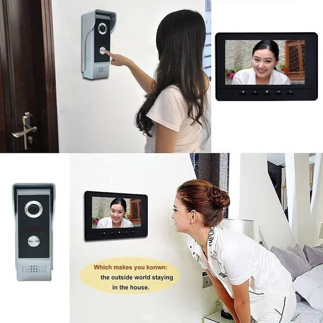 Alt view image 3 of 5 - AMOCAM Video Intercom System and Electric Electronic Door Lock and K80 12V Power Supply Control and 150FT Wire/Cable