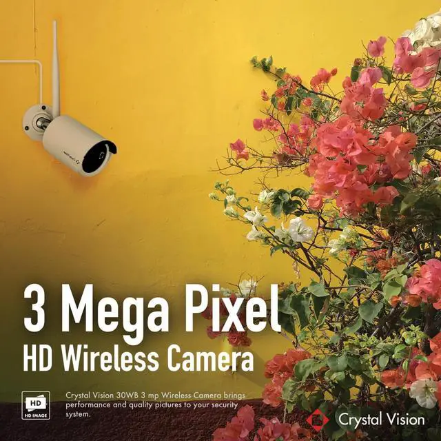 Alt view image 2 of 5 - (2024 Upgraded Ver.) [8CH] Crystal Vision CVT804A-20WB All-in-One 1080P Full HD Wireless Surveillance System NVR CCTV w/ 2TB HDD, Built-in Monitor & Router, 3MP Camera Auto Pair