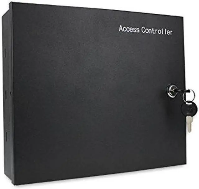 Alt view image 5 of 5 - MENGQI-CONTROL 2 Door Access Control Board System 110-240V Power Supply Box North American ANSI Electric Strike Lock RFID Reader Enroll USB Reader RFID Card & Key Fobs,Phone APP Remotely Open Door