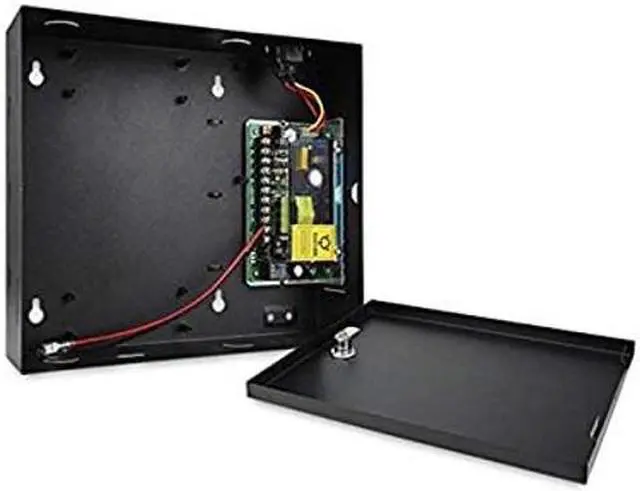 Alt view image 5 of 5 - MENGQI-CONTROL Waterproof Metal Keypad Reader Standard North American Strike Lock TCPIP 2 Doors Access Control Systems 110-240V Power Box +RFID Key Fob/Card