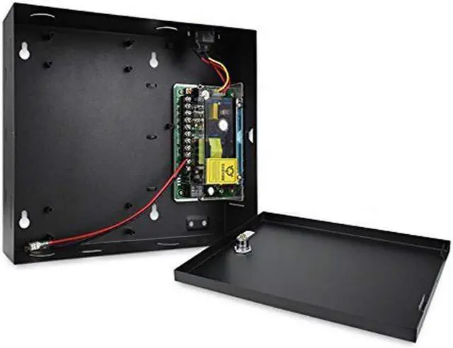 Alt view image 2 of 5 - MENGQI-CONTROL 4 Doors Complete TCP/IP PIN Code RFID Card/Fob Access Control Systems with North American Standard Electric Strike for Latch Doors Keypad Reader 110V Power Supply APP Remote Open Door