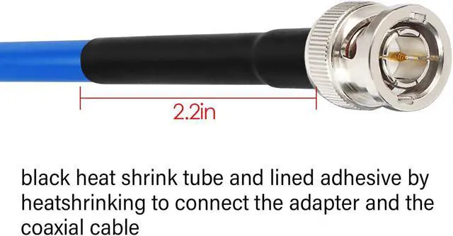 Alt view image 3 of 5 - XRDS -RF 12G SDI Cable 300FT, SDI Video Cables 3G/6G/12G 75ohm BNC Male Cable Supports HD-SDI/3G/6G-SDI/4K/8K for Video Security Camera Converter