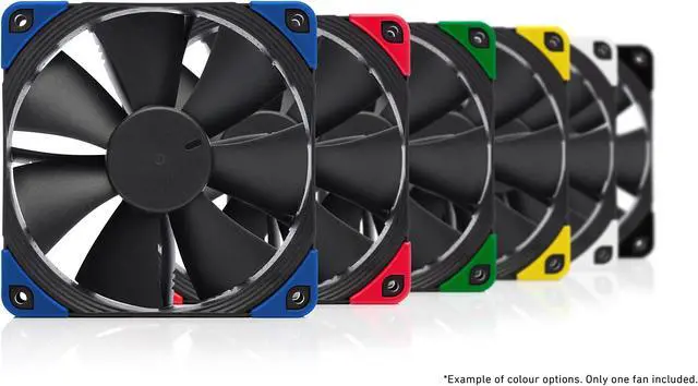 Alt view image 3 of 5 - Noctua NF-F12 PWM chromax.Black.swap, Premium Quiet Fan, 4-Pin (120mm, Black)