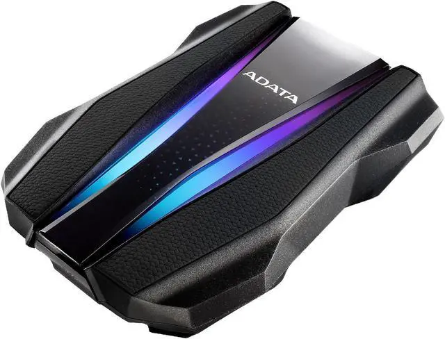 Alt view image 5 of 5 - ADATA HD770G 2TB RGB USB 3.2 IP68 Waterproof Dropproof Dustproof External HDD Black (AHD770G-2TU32G1-CBK)