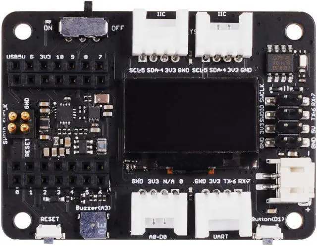 Alt view image 2 of 5 - Seeeduino XIAO Expansion Board with Quick Prototyping Rich peripherals, No Soldering Needed and Circuit Python Supported.
