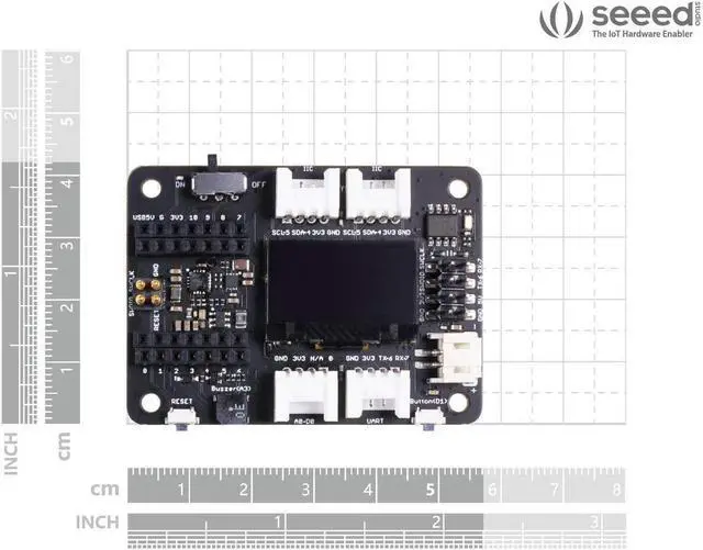 Alt view image 5 of 5 - Seeeduino XIAO Expansion Board with Quick Prototyping Rich peripherals, No Soldering Needed and Circuit Python Supported.