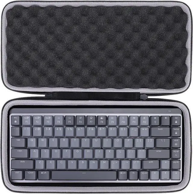 Alt view image 5 of 5 - Hard Case for Logitech G305 Mouse + MX Mechanical Mini Keyboard