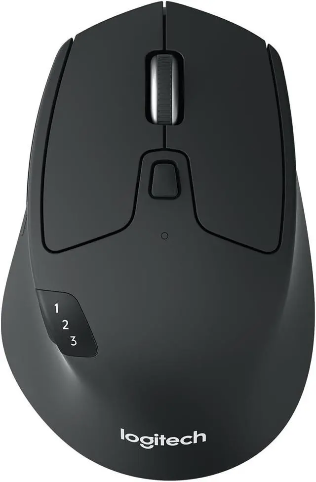 Main image of Logitech M720 Mouse, Wireless Black, Triathlon, 910-004791 (Black, Triathlon)