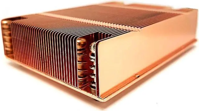 Alt view image 2 of 4 - Dynatron A28 AMD EPYC, Socket SP3, Copper Heatsink with Vapor Chamber Base and Stacked Fin, for 1U Server up to CPU Power 180 Watts