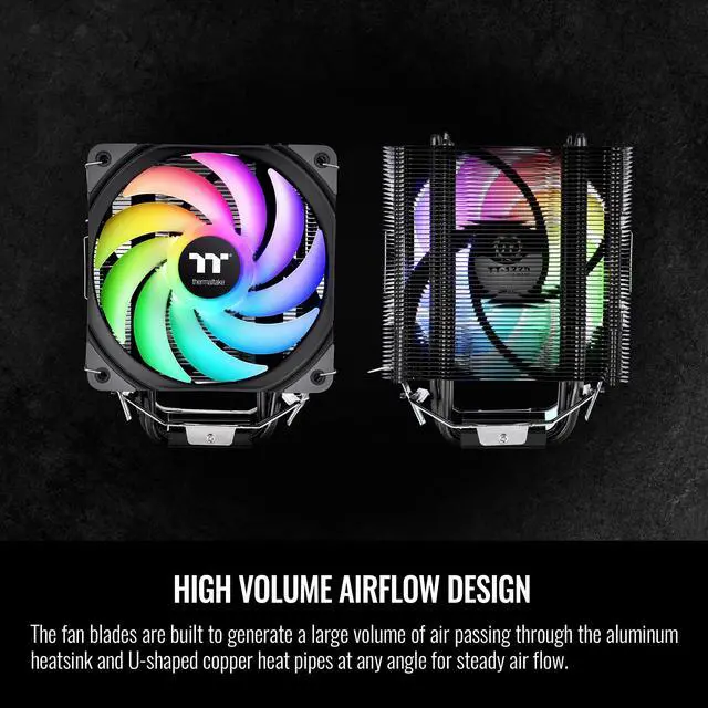 Alt view image 4 of 5 - Thermaltake Fan Cl-p105-al12sw-a Ux200 Se